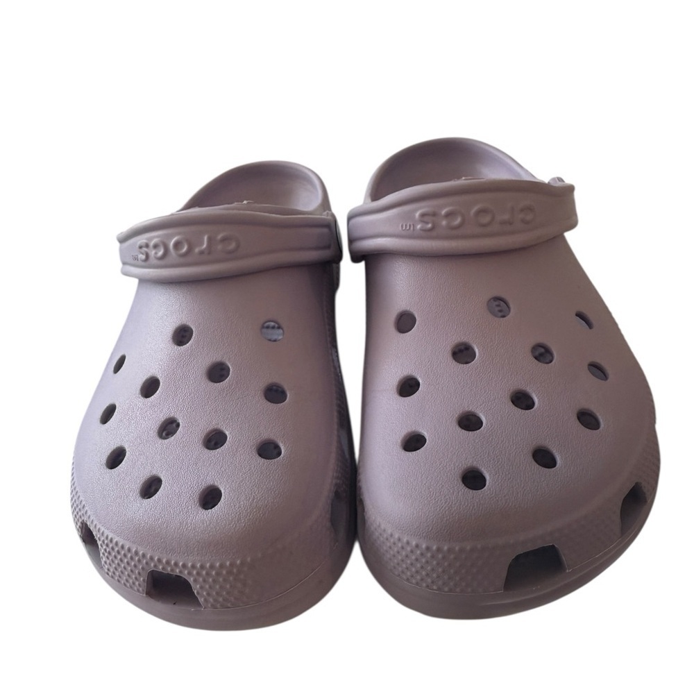 Crocs Classic Slip on lavender with strap Men size 6 Women Size 8  Comfort - Picture 2 of 8